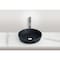 Castello Usa Yale 17-inch Bathroom Vessel Sink - Matte Black with Vertical Stripes CB-VC-3-MBV-17 - alternate 7